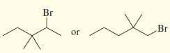 Predict the compound in each pair that will undergo the