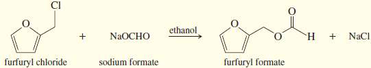 Furfuryl chloride can undergo substitution by both SN2 and SN1