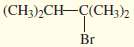 Predict the dehydrohalogenation product(s) that result when the following alkyl