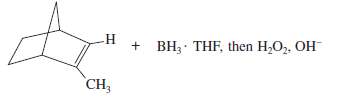 Predict the major products of the following reactions. Include stereochemistry