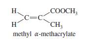 Draw a mechanism for a base-catalyzed polymerization of methyl Î±-methcrylate