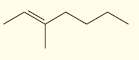 Give the products expected when the following compounds are ozonized