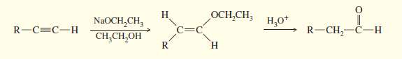 The following functional-group interchange is a useful synthesis of aldehydes.
(a)