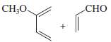 Predict the products of the following Diels-Alder reactions.
(a)
(b)
(c)
(d)