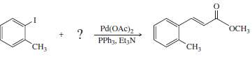 What substituted alkene would you use in the Heck reaction