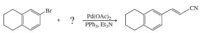 What substituted alkene would you use in the Heck reaction