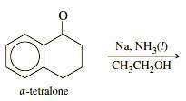 Î±-Tetralone undergoes Birch reduction to give an excellent yield of