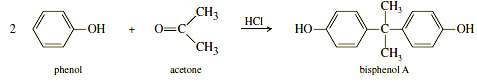Bisphenol A is an important component of many polymers, including