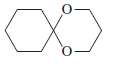 Show what alcohols and carbonyl compounds give the following derivatives.
(a)
(b)
(c)
(d)
(e)

