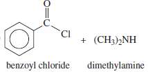 Give the products expected from the following reactions.
(a) Acetyl chloride