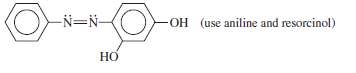 Show how you would convert aniline to the following compounds.
(a)