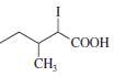 Name the following carboxylic acids (when possible, give both a