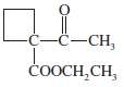 Show the ketones that would result from hydrolysis and decarboxylation