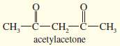 Pentane-2,4-dione (acetylacetone) exists as a tautomeric mixture of 8% keto