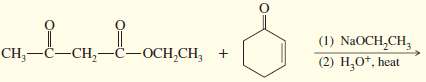 Predict the products of the following reactions.
(a) Cyclopentanone + Br2