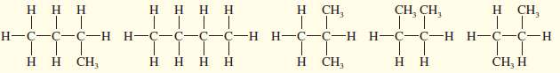 Which of the following structures represent the same compound? Which