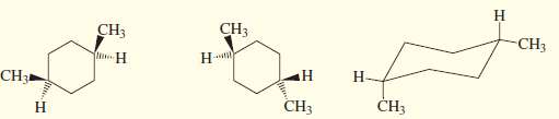 Which of the following structures represent the same compound? Which