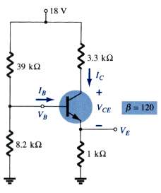 Determine the following for the voltage-divider configuration of Fig. 4.118
