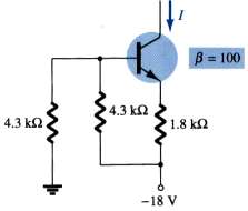 For the circuit of Fig. 4.132, calculate the current I.