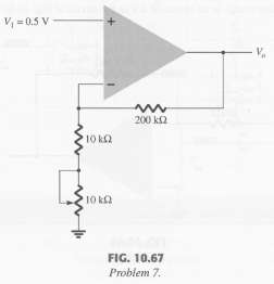 What range of output voltage is developed in the circuit