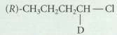 What is the expected substitution product (including its stereochemical configuration)