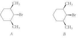Which one of the following stereoisomers should undergo Î²-elimination most