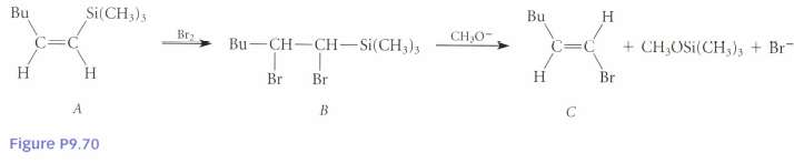 Consider the reaction sequence given in Fig. p9.70. (Bu- -
