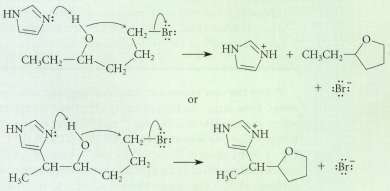 Indicate which reaction in each of the following pairs should