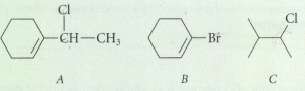Within series, arrange the compounds according to increasing rates of