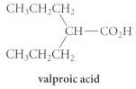 The sodium salt of valproic acid is a drug that