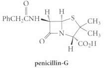 Penicillin-G is one of the penicillin family of drugs. In