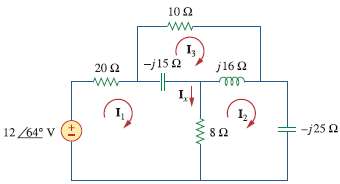 Find I1, I2, I3, and I x in the circuit