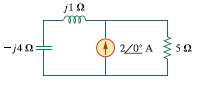 Given the circuit in Fig. 11.35, find the average power