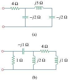 Obtain the power factor for each of the circuits in