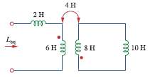 Determine the equivalent Leq in the circuit of Fig. 13.81.