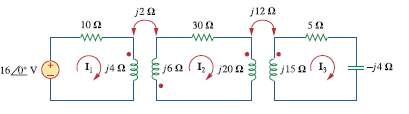 Find currents I1, I2, and I3 in the circuit of