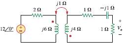 For the circuit in Fig. 13.76, find Vo.