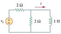 Use the Fourier transform to find i(t) in the circuit