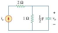 Find the voltage vo(t) in the circuit of Fig. 18.49.