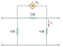 Find the y parameters for the circuit in Fig. 19.81.