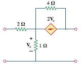 Calculate [y] for the two-port in Fig. 19.85.