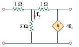 Find the transmission parameters for the circuit in Fig. 19.101.