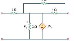 Obtain the ABCD parameters for the network in Fig. 19.102.