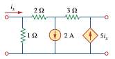 Obtain the g parameters for the network in Fig. 19.128