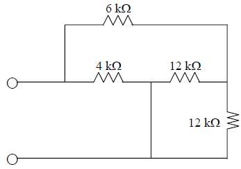 Evaluate Req for each of the circuits shown in Fig.