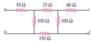 Consider the circuit in Fig. 2.118. Find the equivalent resistance