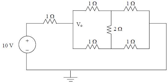 Find Vo in the two-way power divider circuit in Fig.