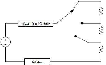 The circuit in Fig. 2.134 is to control the speed
