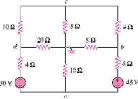Chapter 3, Problem 28
Use MATLAB find the voltages at nodes