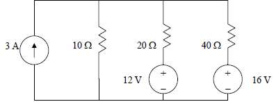 Use source transformations to reduce the circuit in Fig. 4.88